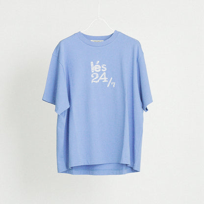 刺繍ロゴ クルーネックTシャツ【BB62-923】