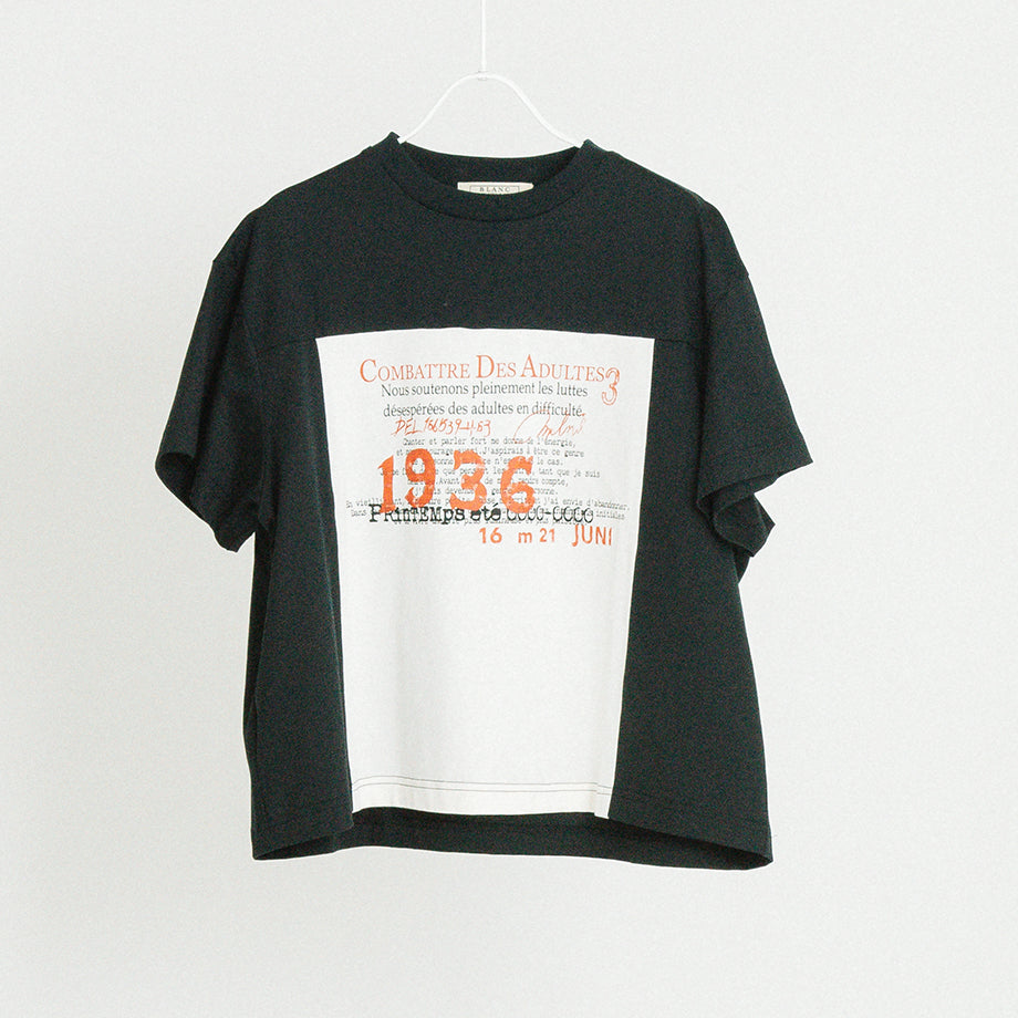 フロントプリントデザインTシャツ【BB62-913】