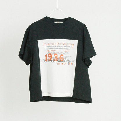 フロントプリントデザインTシャツ【BB62-913】
