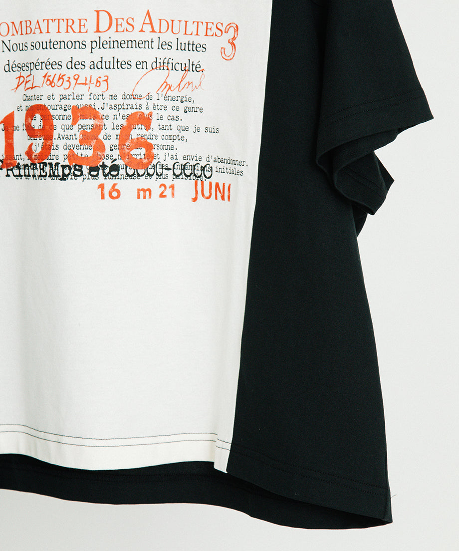 フロントプリントデザインTシャツ【BB62-913】