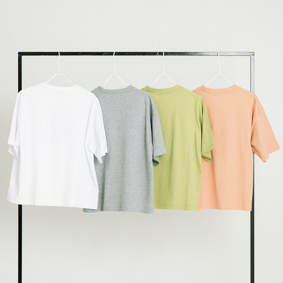 フレンチロゴプリント クルーネックTシャツ【BB62-922】