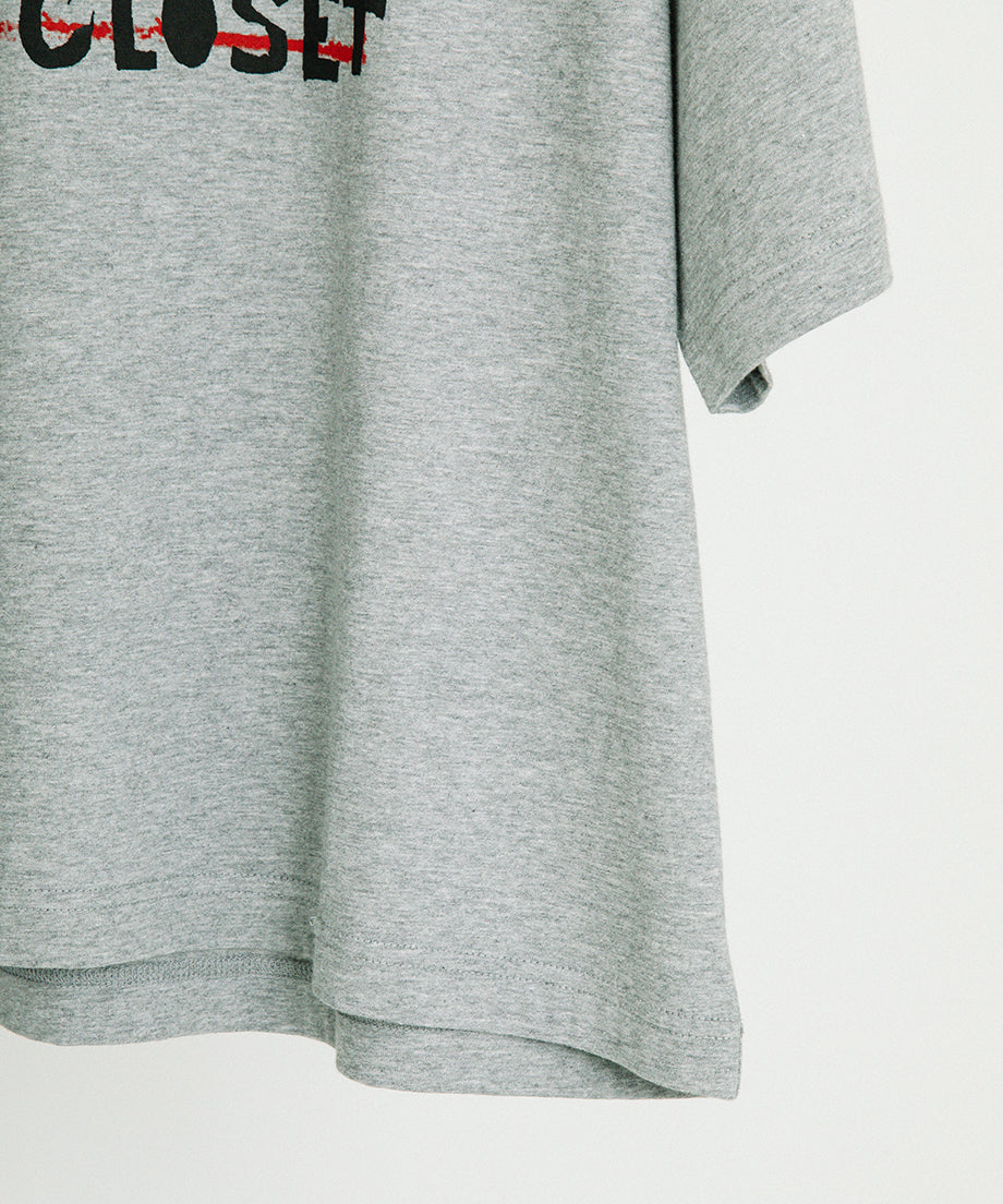 フレンチロゴプリント クルーネックTシャツ【BB62-922】