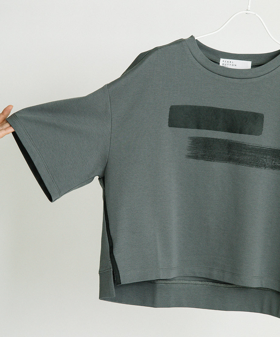 アートプリントデザインワイドTシャツ【PB62-928】