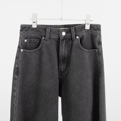 切替カーヴィーデニムパンツ