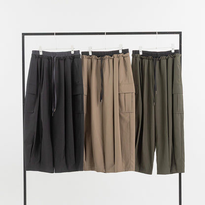 タックワイド カーゴパンツ