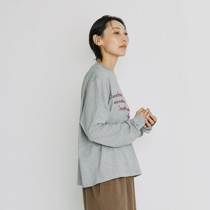 チェーン刺繍ロングTシャツ【BB60-901】
