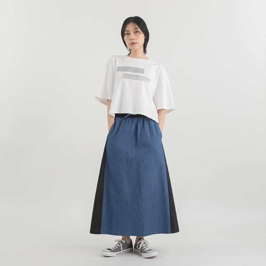 アートプリントデザインワイドTシャツ【PB62-928】