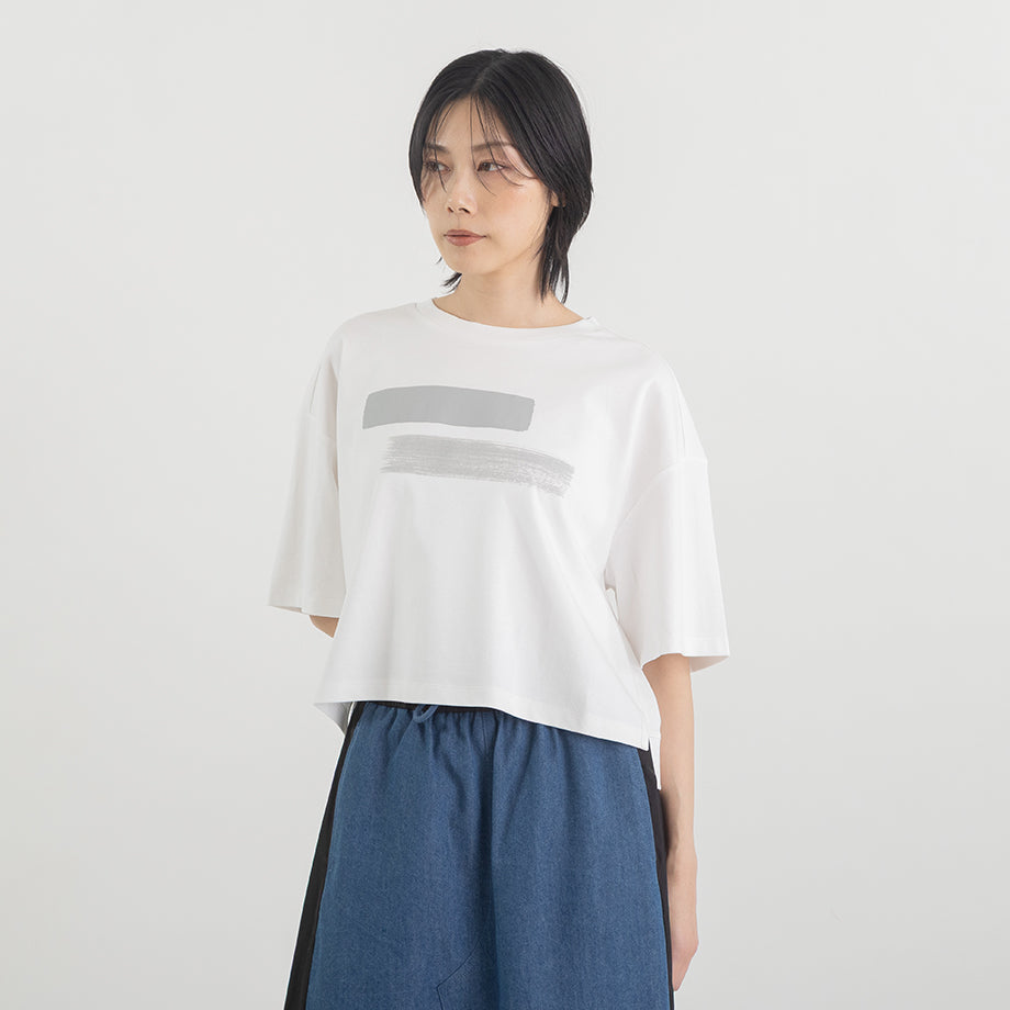 アートプリントデザインワイドTシャツ【PB62-928】