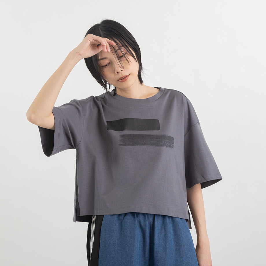 アートプリントデザインワイドTシャツ【PB62-928】
