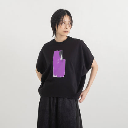 アートプリント ドルマン Tシャツ【PB62-927】