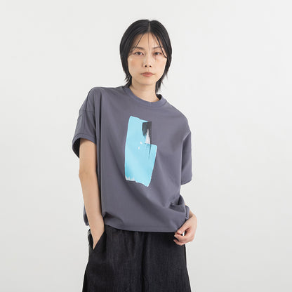 アートプリント ドルマン Tシャツ【PB62-927】