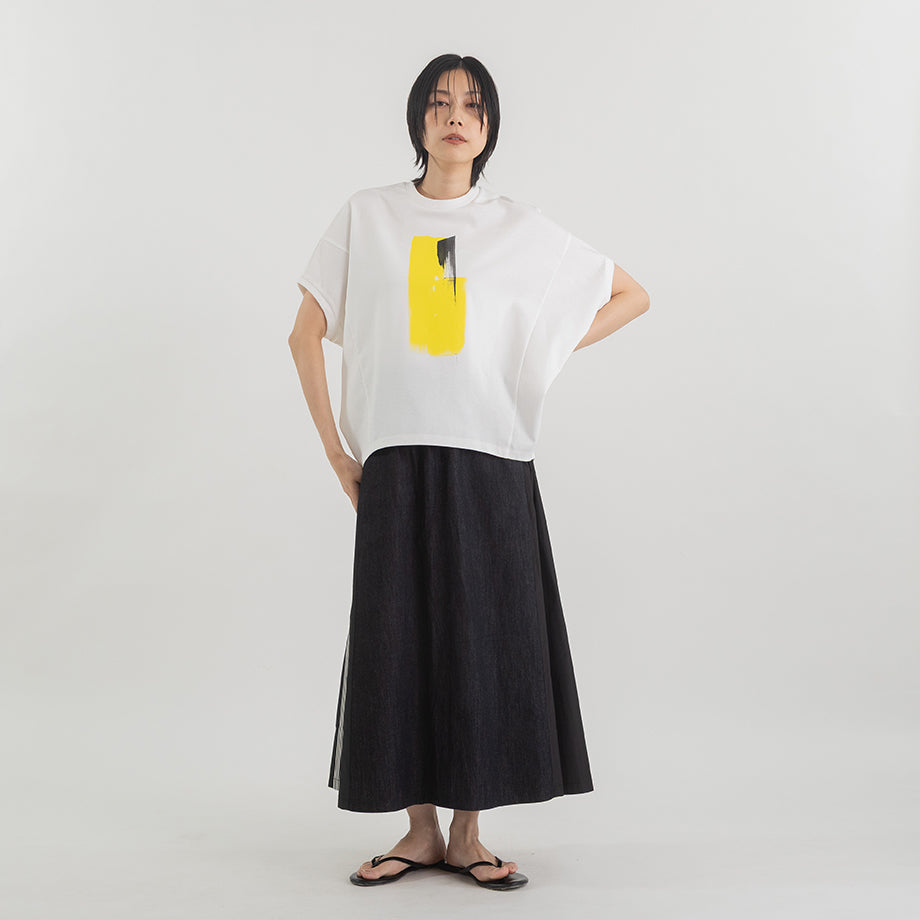 アートプリント ドルマン Tシャツ【PB62-927】