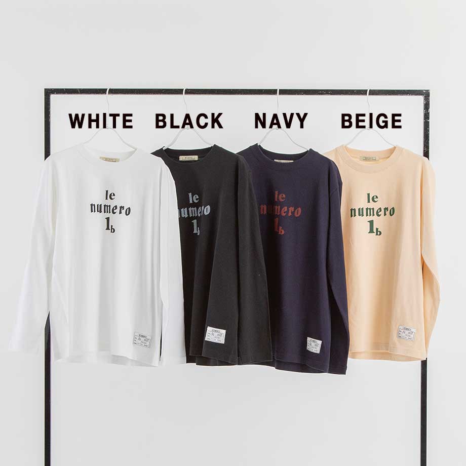 ロゴプリントロングスリーブTシャツ