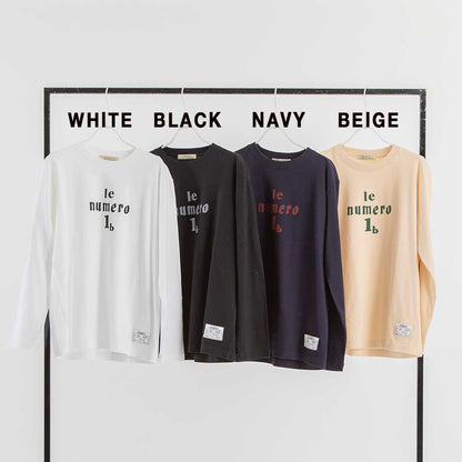 ロゴプリントロングスリーブTシャツ