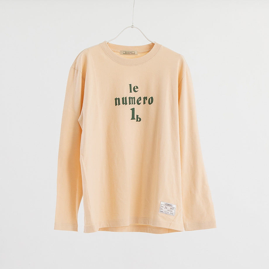 ロゴプリントロングスリーブTシャツ