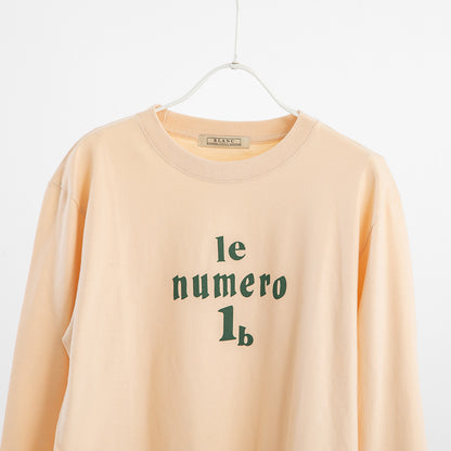 ロゴプリントロングスリーブTシャツ