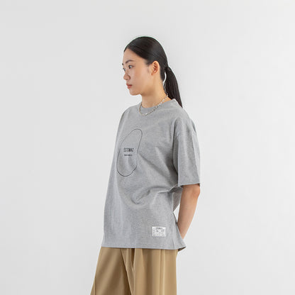 ロゴプリントオーバーTシャツ