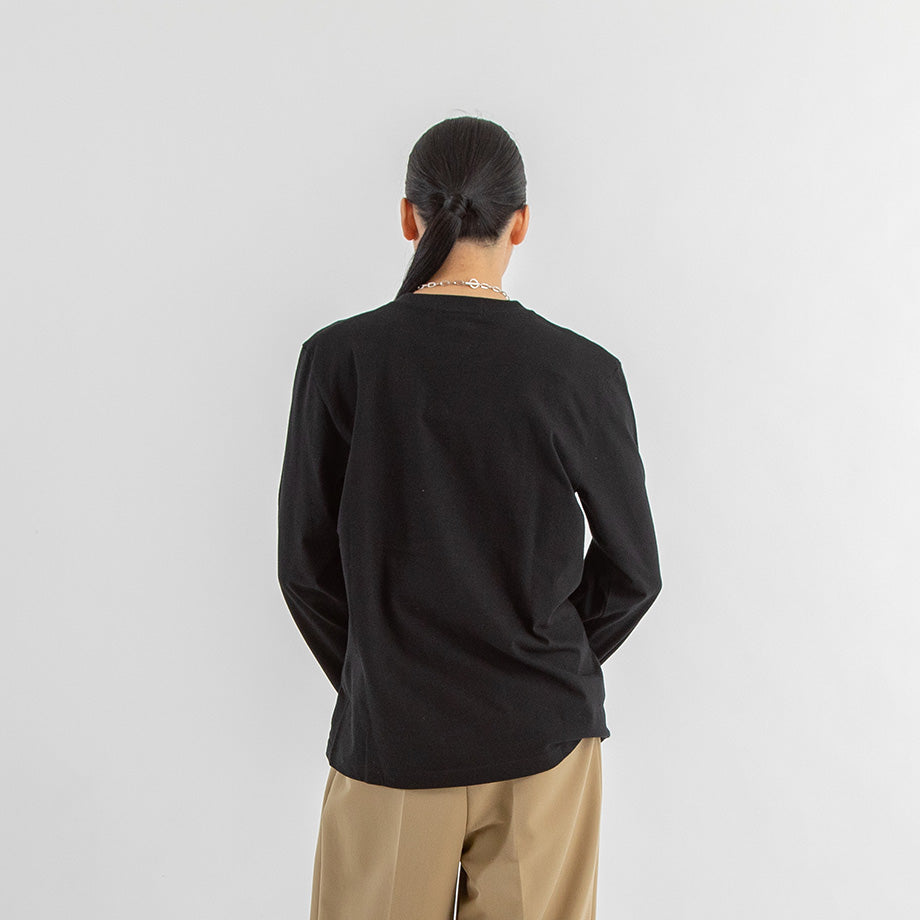ロゴプリントロングスリーブTシャツ