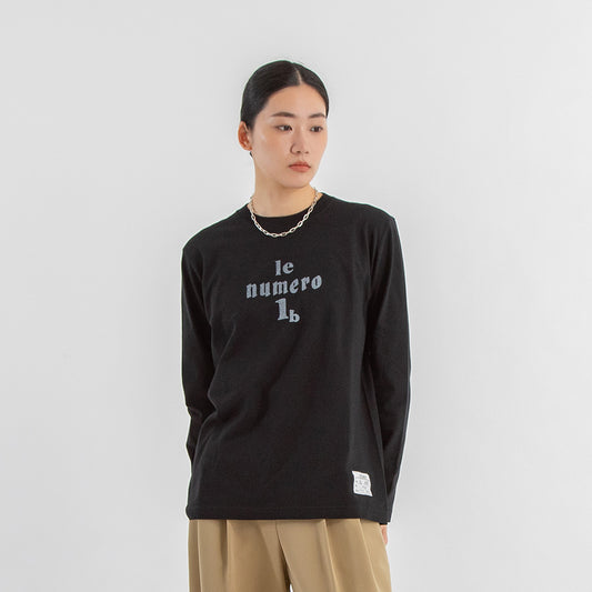 ロゴプリントロングスリーブTシャツ