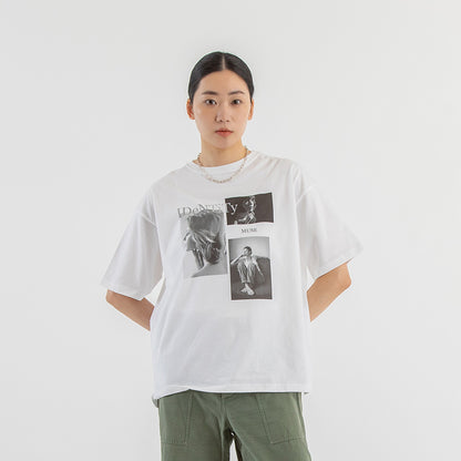 フォトプリントオーバーTシャツ