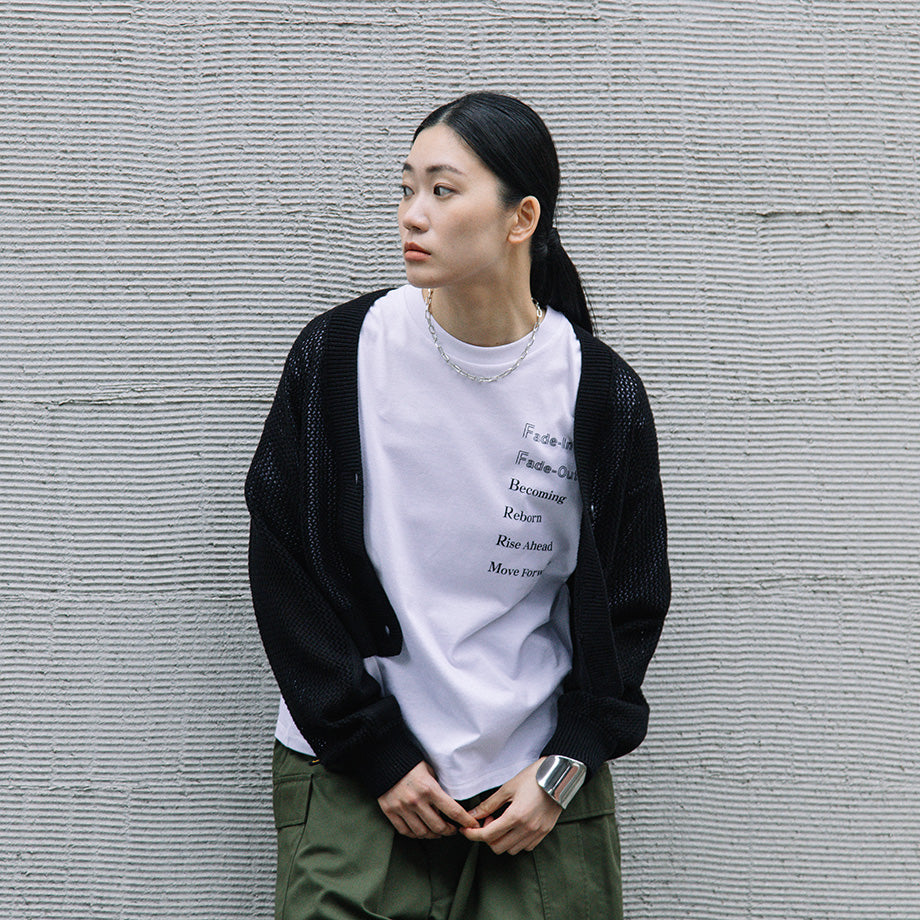メッセージプリントTシャツ