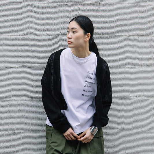 メッセージプリントTシャツ