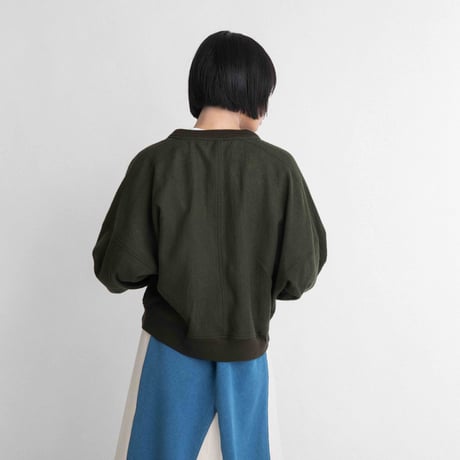 ウールガーゼ カーディガン
