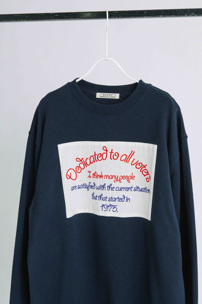 8.8ozパイル刺繡スエット【BB60-902】