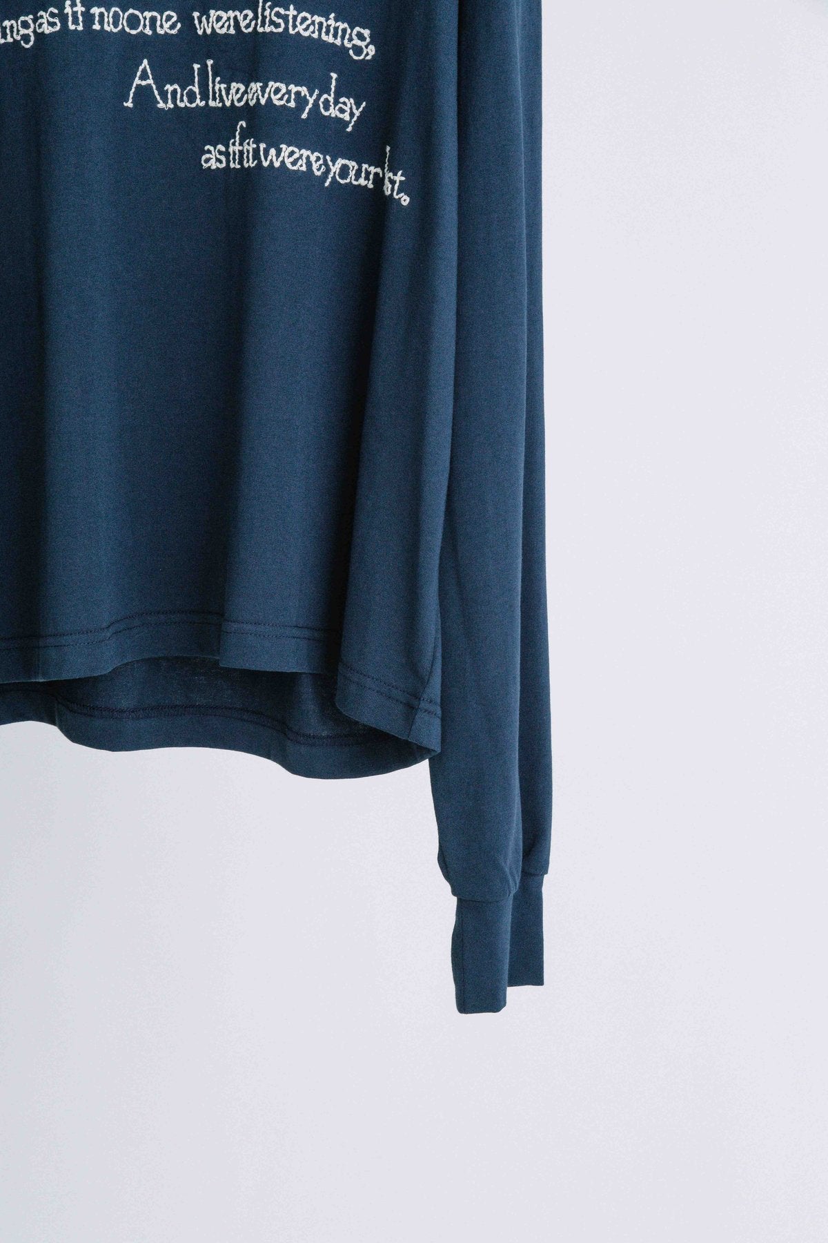 チェーン刺繍ロングTシャツ【BB60-901】