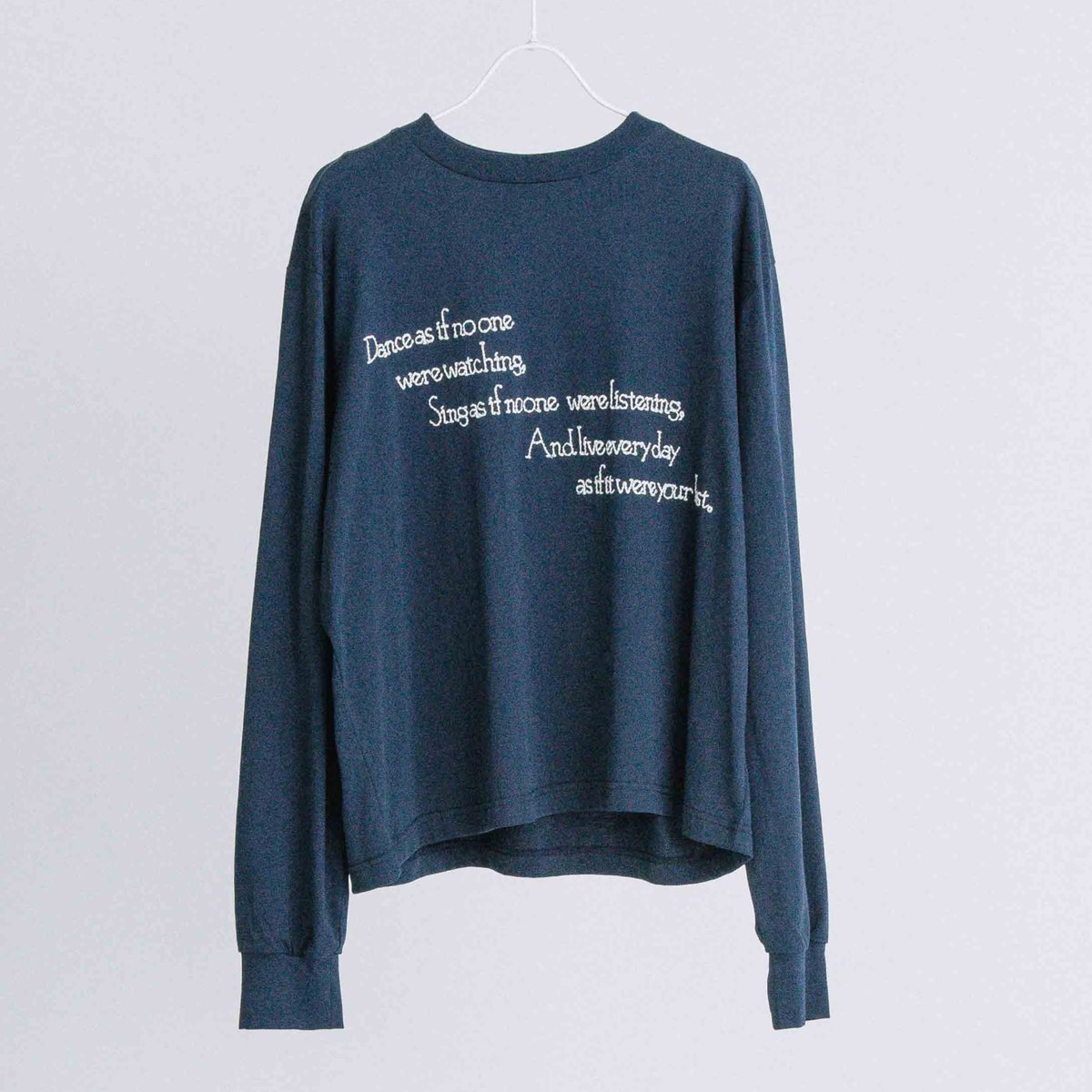 チェーン刺繍ロングTシャツ【BB60-901】