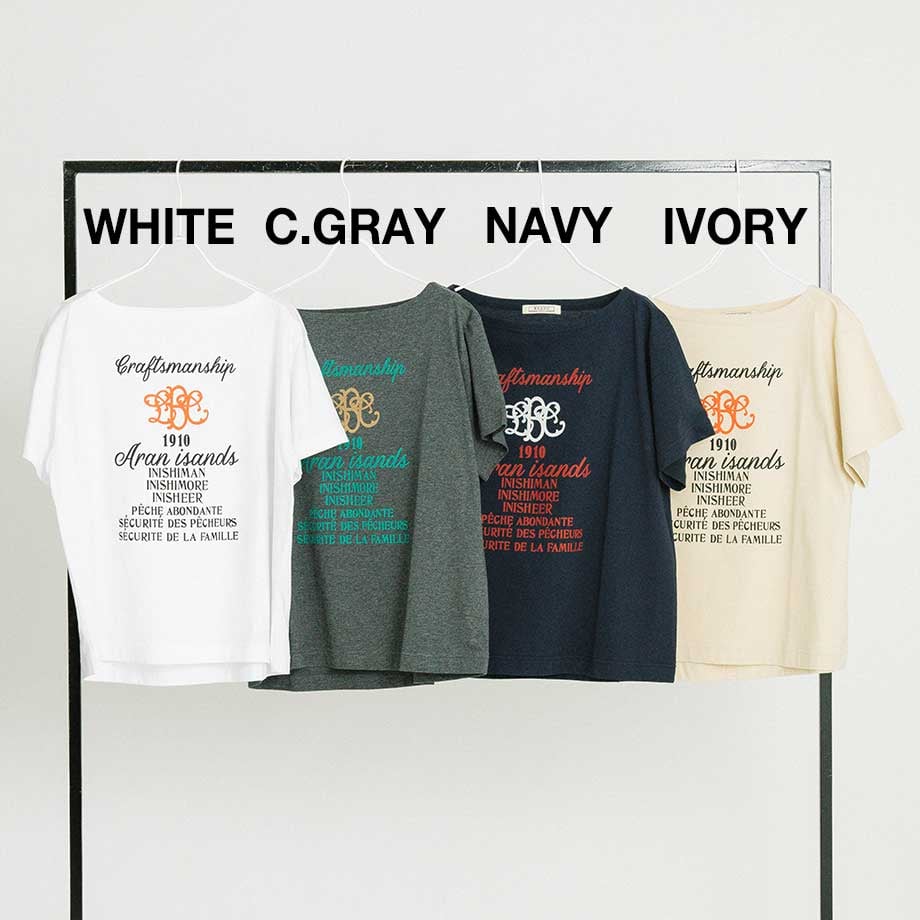 ロゴプリントデザインTシャツ 【BB62-912】