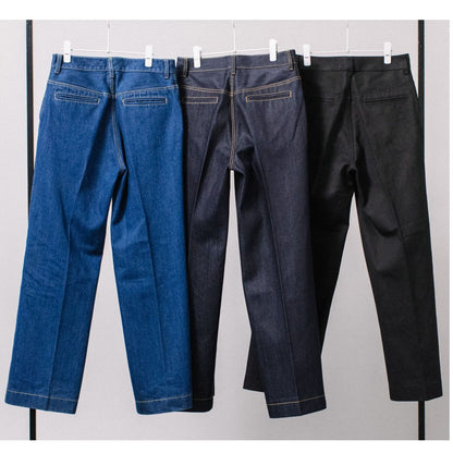 12oz DENIM＆綿ツイル　ストレートパンツ 【BB88-350】