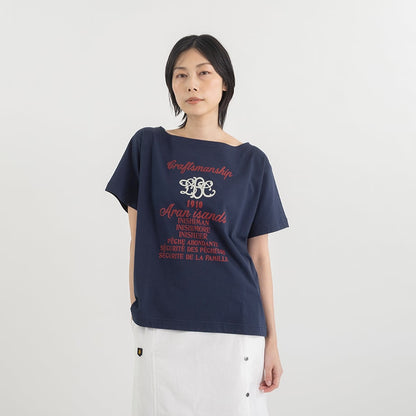 ロゴプリントデザインTシャツ 【BB62-912】