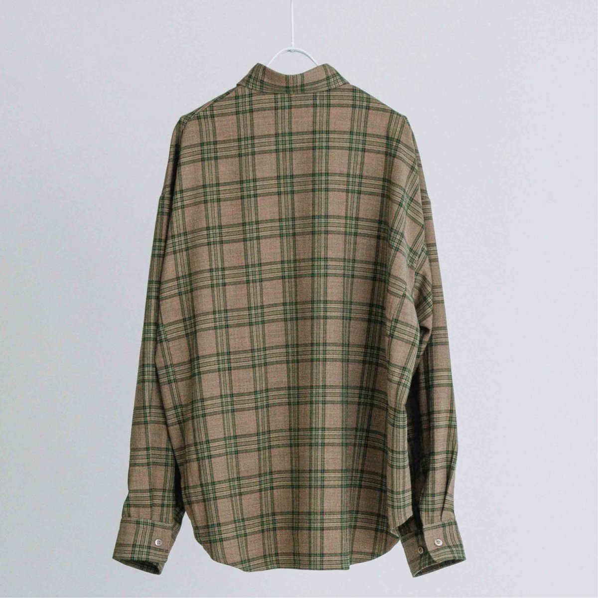 ストレッチチェックBIGシャツ【BB60-104】