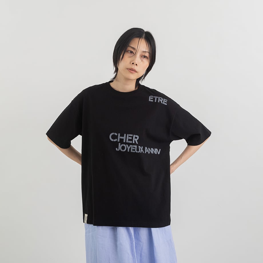 リバーシブル ロゴ プリントTシャツ【BB62-924】