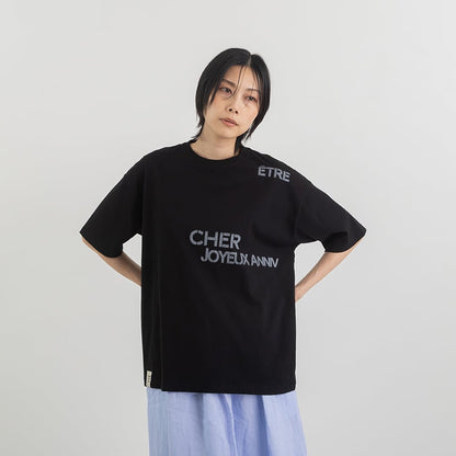 リバーシブル ロゴ プリントTシャツ【BB62-924】
