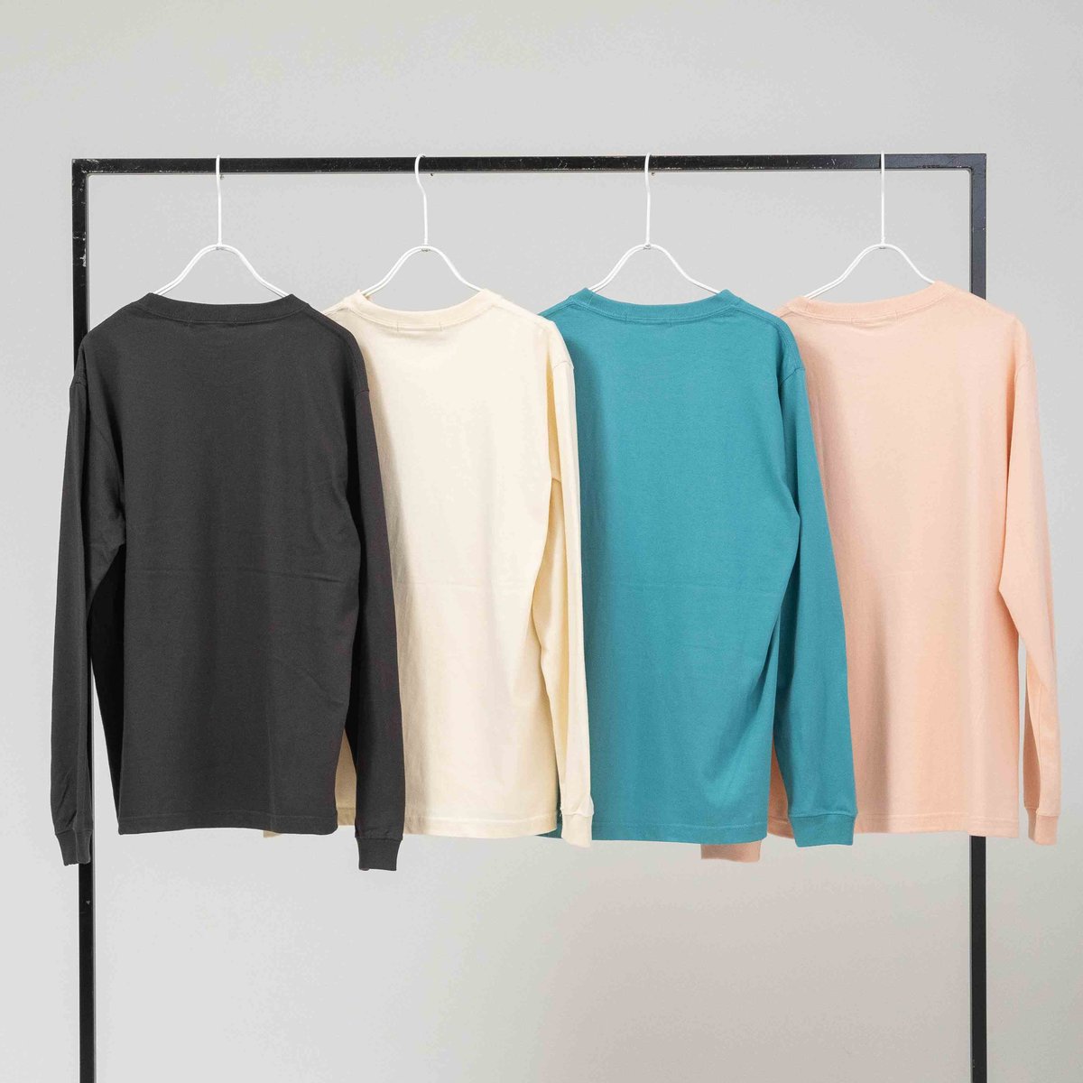 グラフィックロゴプリント ロングスリーブTシャツ【BB61-909】
