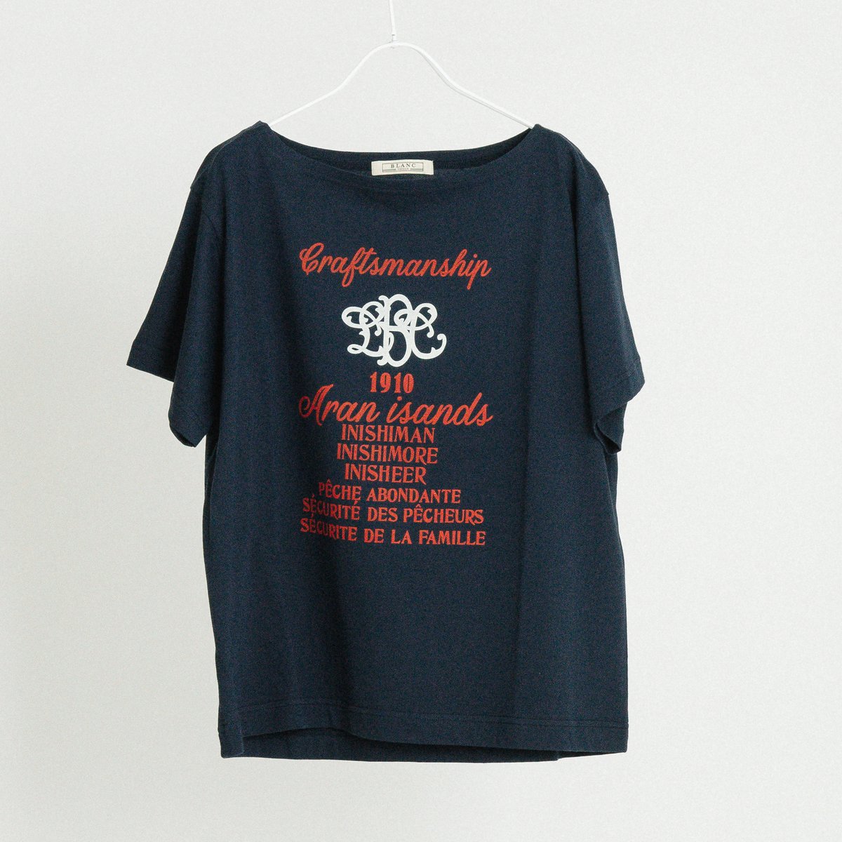 ロゴプリントデザインTシャツ 【BB62-912】