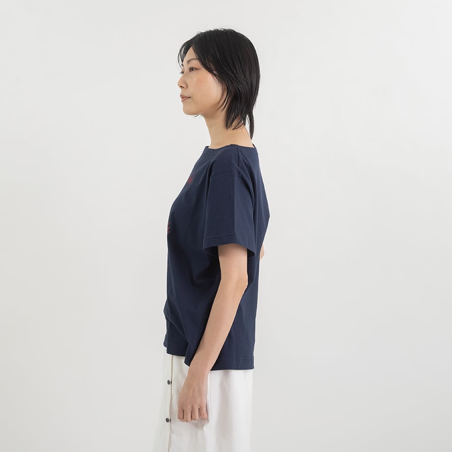 ロゴプリントデザインTシャツ 【BB62-912】