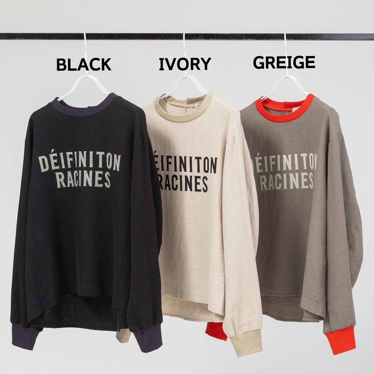 プリント布帛ロングTシャツ【BB61-111】
