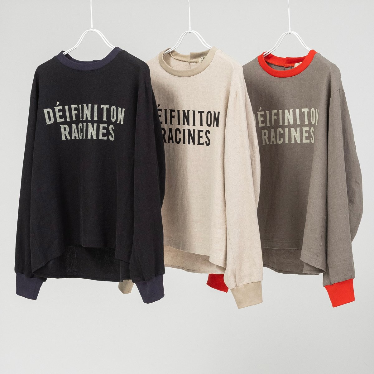プリント布帛ロングTシャツ【BB61-111】