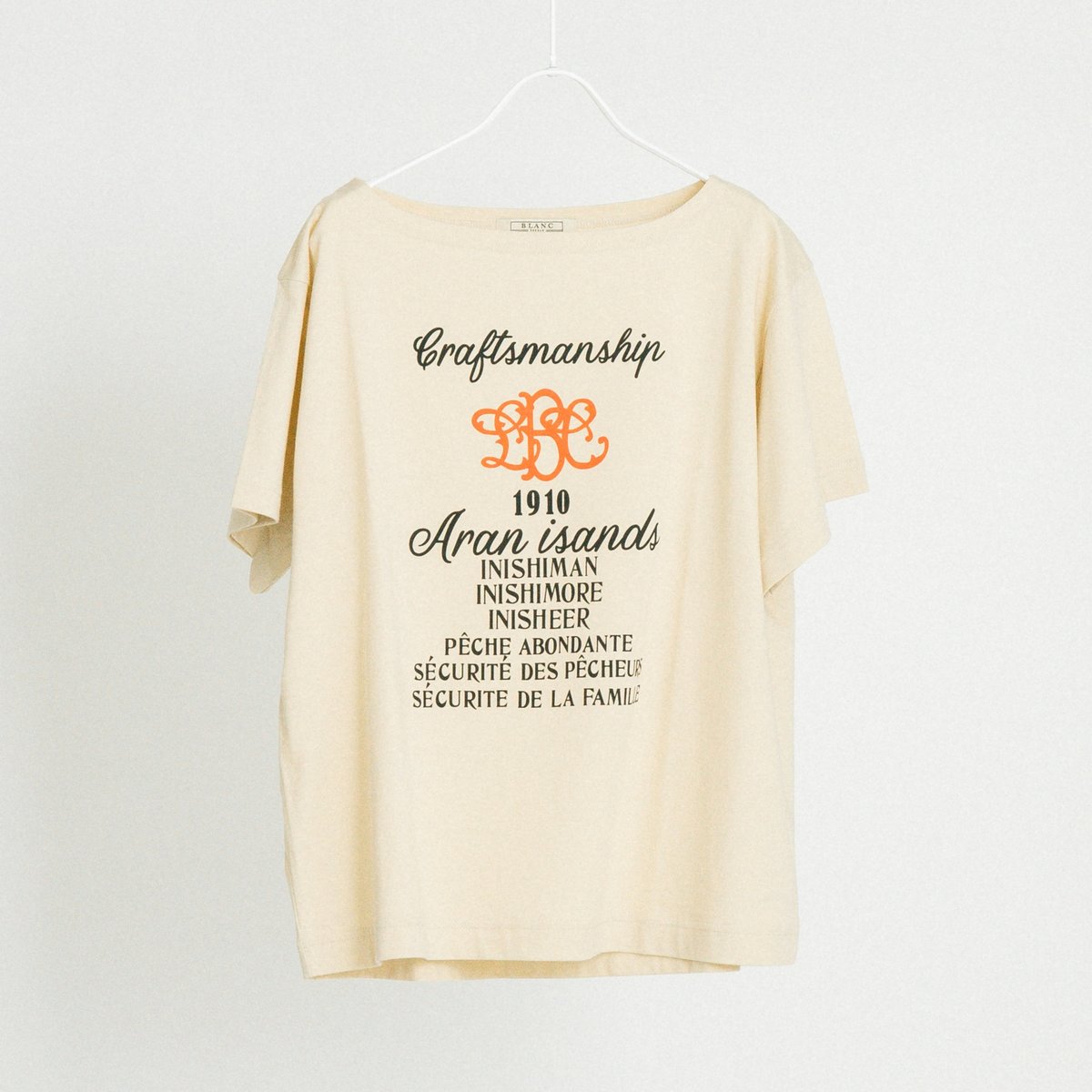 ロゴプリントデザインTシャツ 【BB62-912】