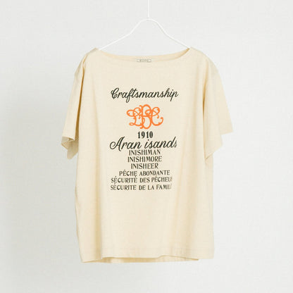 ロゴプリントデザインTシャツ 【BB62-912】
