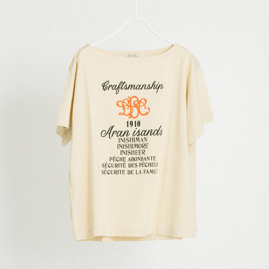 ロゴプリントデザインTシャツ 【BB62-912】