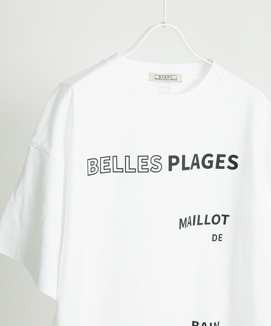 ロゴプリント ドローストリングTシャツ(ドロストTシャツ)【BB62-925】