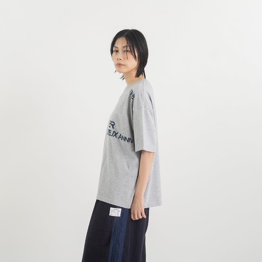 リバーシブル ロゴ プリントTシャツ【BB62-924】
