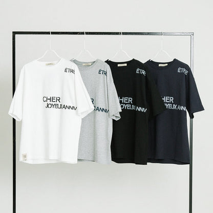 リバーシブル ロゴ プリントTシャツ【BB62-924】