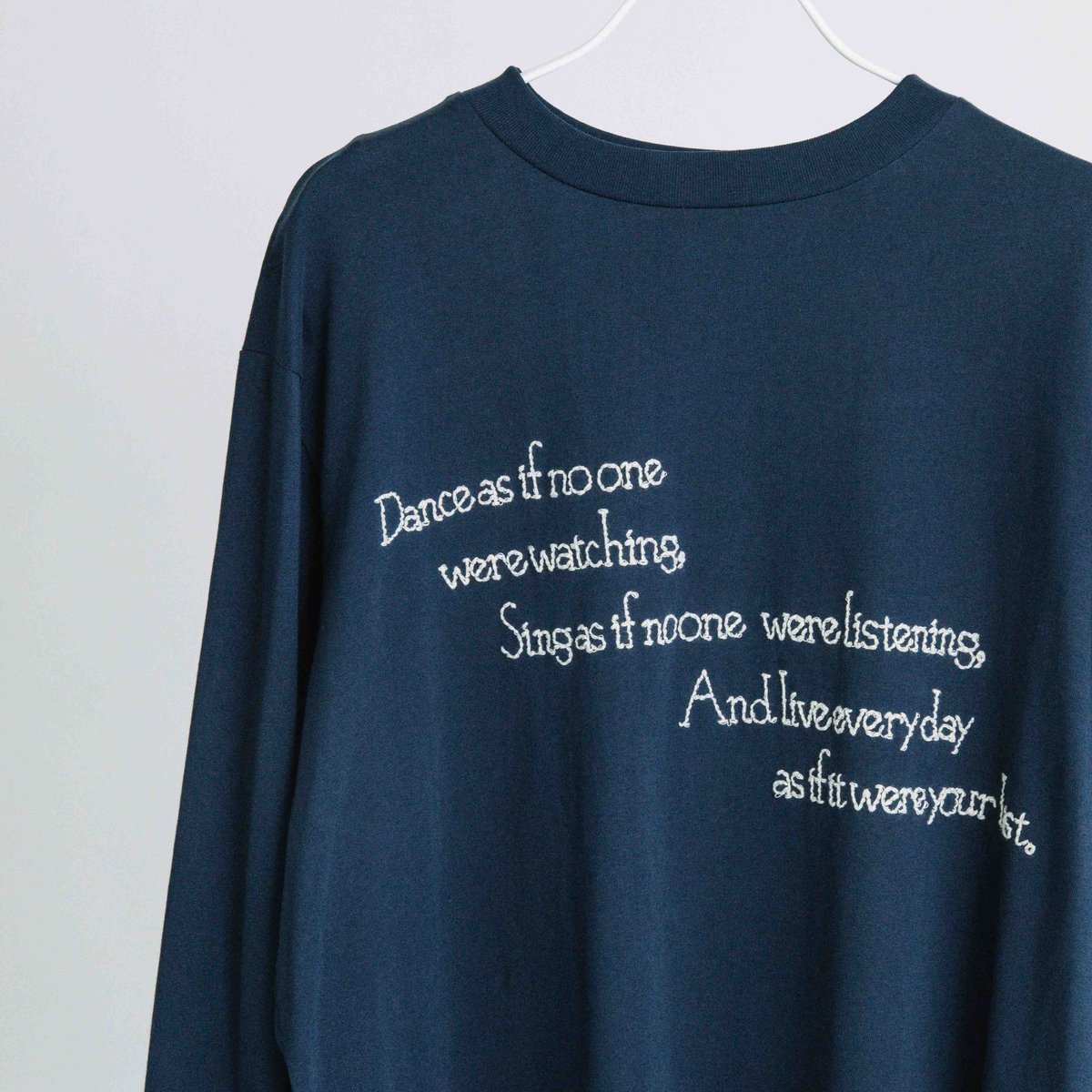 チェーン刺繍ロングTシャツ【BB60-901】
