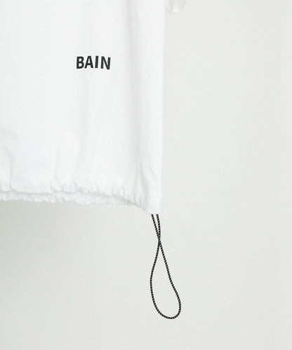 ロゴプリント ドローストリングTシャツ(ドロストTシャツ)【BB62-925】
