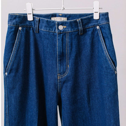 12oz DENIM＆綿ツイル　ストレートパンツ 【BB88-350】